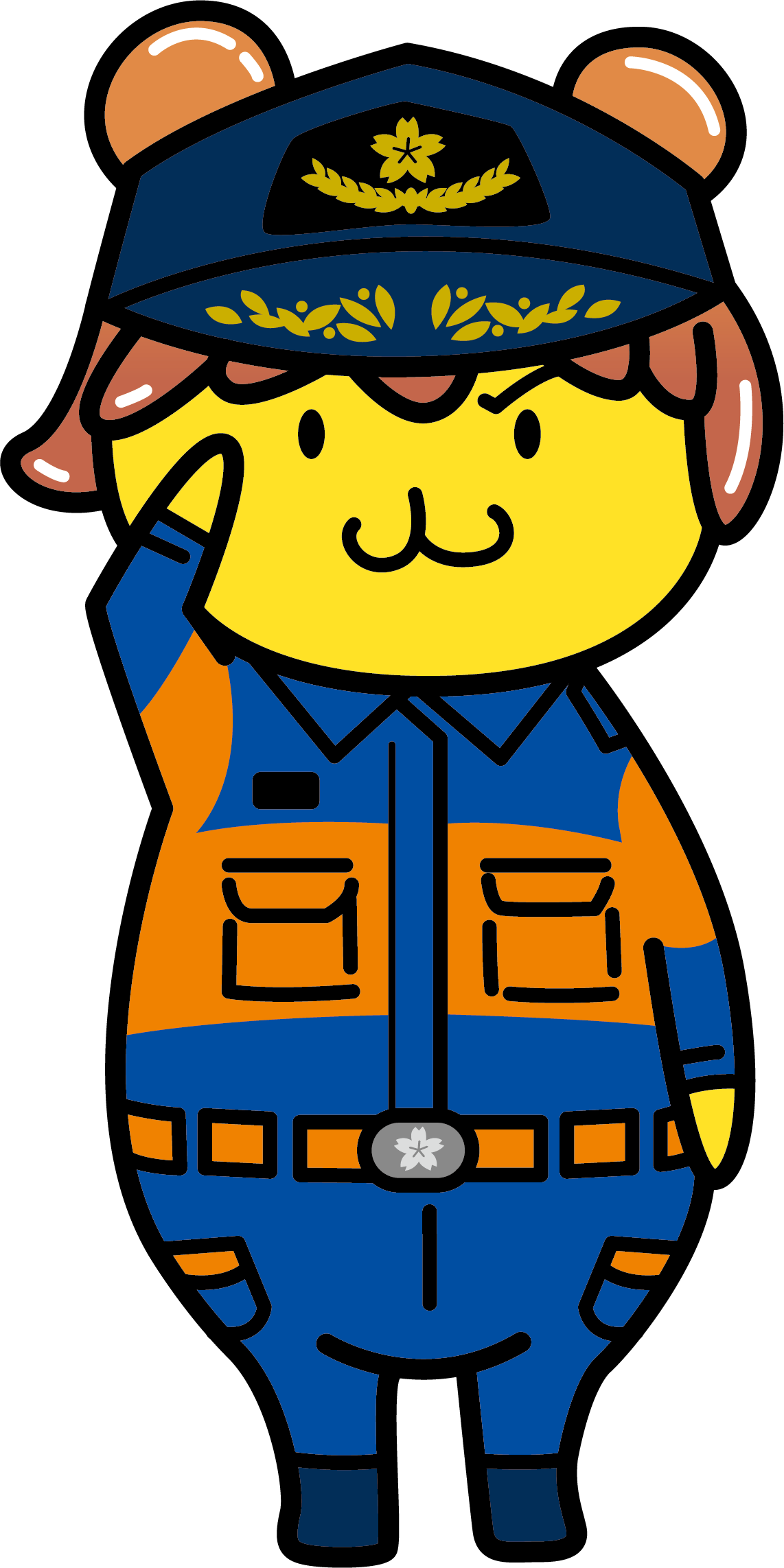 消防団(B)イラスト