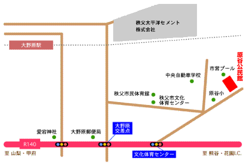 原谷公民館 地図