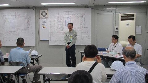 工事現場見学会10