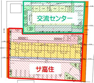 「花の木プロジェクト」施設配置イメージ図