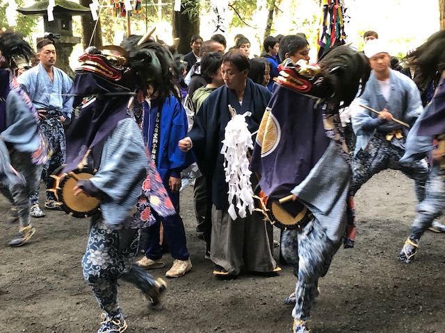 浦山の獅子舞