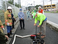 秩父市総合防災訓練