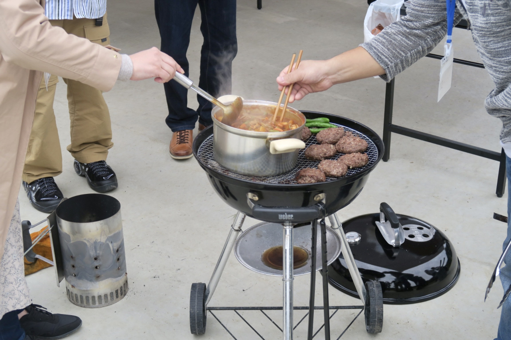 カレー完成間近