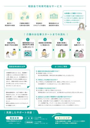 介護のお仕事相談会(裏)