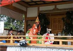 中蒔田椋神社の神楽