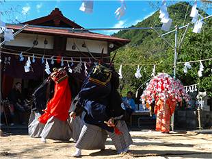 日向の獅子舞