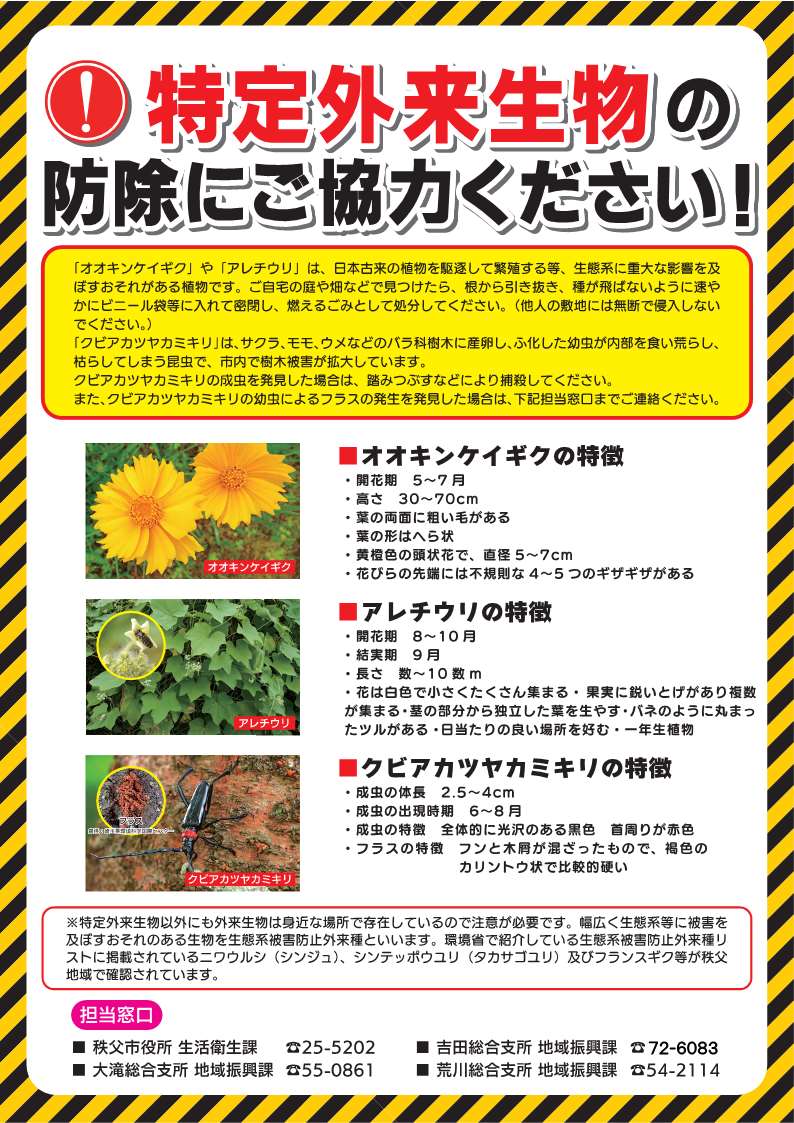 特定外来生物データ
